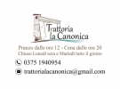 trattoria la canonica